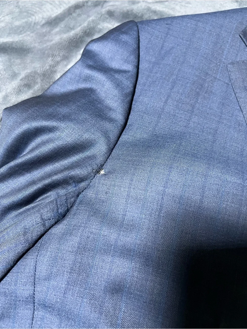 Ermenegildo Zegna Trofeo SuperFine Australian Wool Awning Stripe Blazer 48L